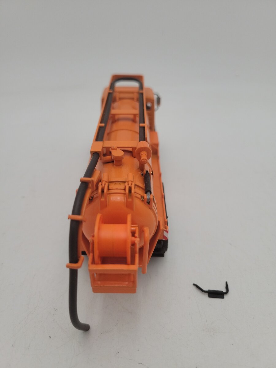Conrad 4179 1:50 Scale Orange MAN Muller Canal Master Suction Machine Die Cast EX/Box