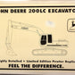 SpecCast JDM-152 Pewter John Deere 200LC Excavator LN/Box