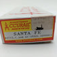 Accurail 3715 HO Atchison Topeka Santa Fe 41' AAR Steel Gondola