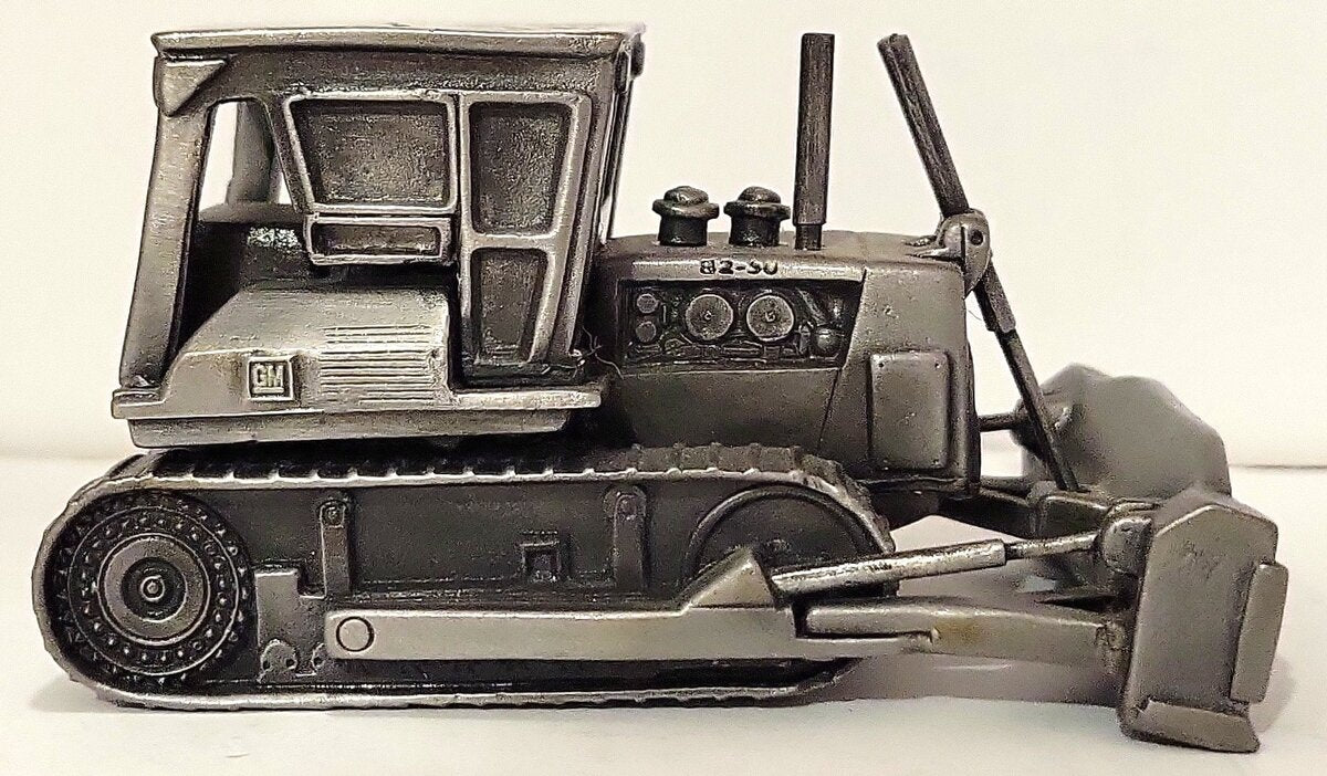 SpecCast 1:50 Pewter GM Terex 82-50 Bulldozer EX