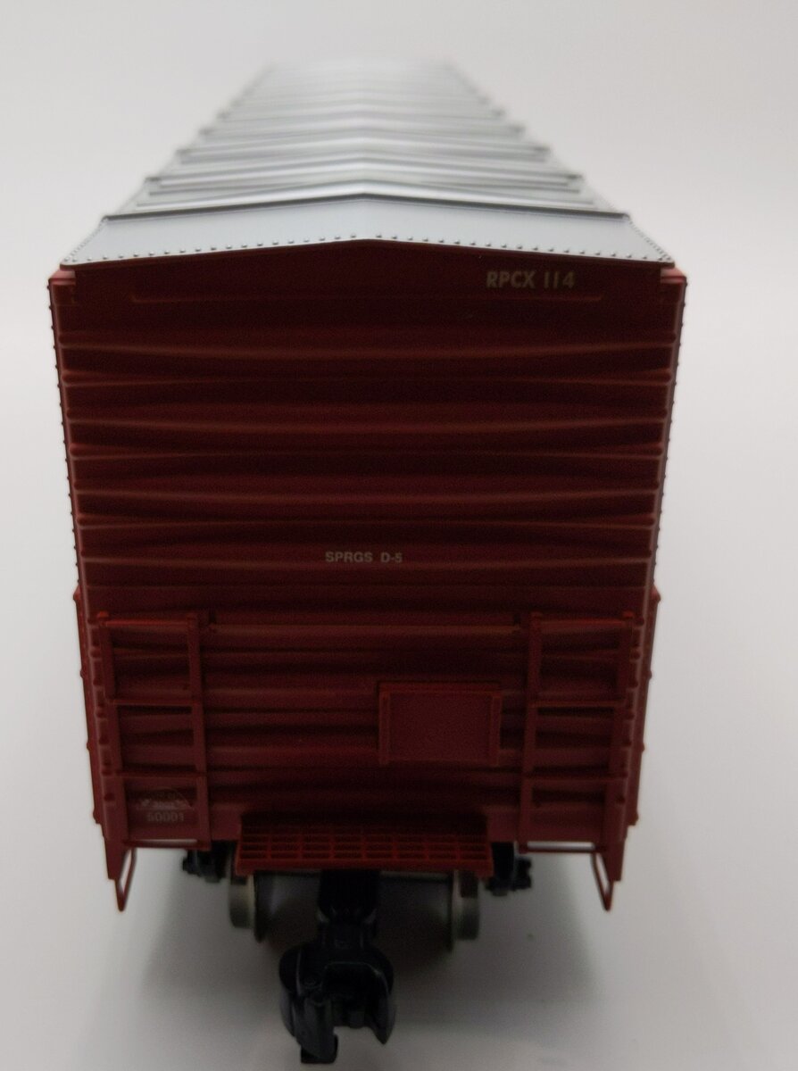 Aristo-Craft 50001 G Scale 53' Evans Double Plug Door Boxcar Ralston-Purina #114 LN/Box