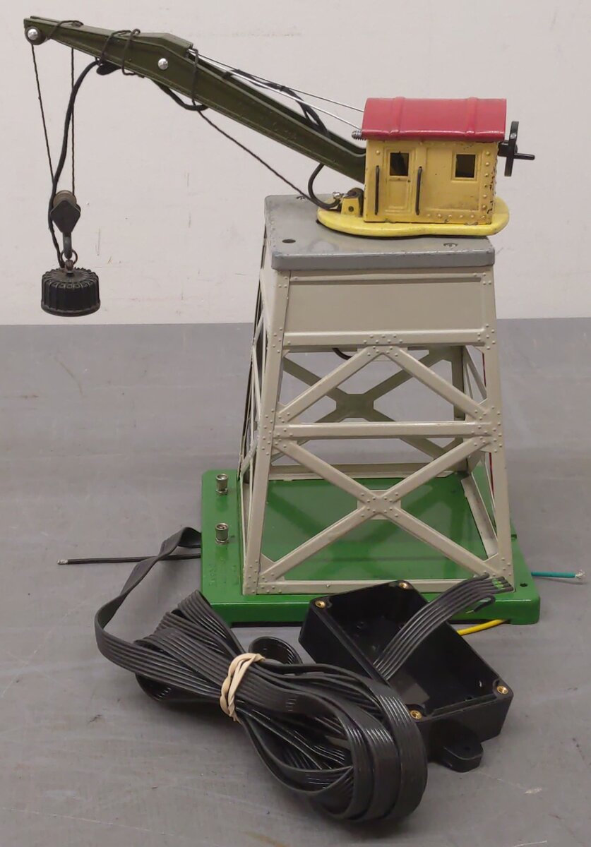 Lionel 165 Vintage O Gauge Custom Operating Gantry Crane with Electromagnet
