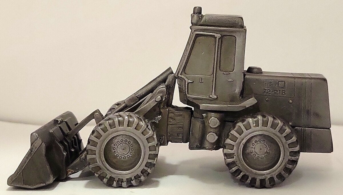 GM 1:50 Pewter Terex 72-21B Wheel Loader LN