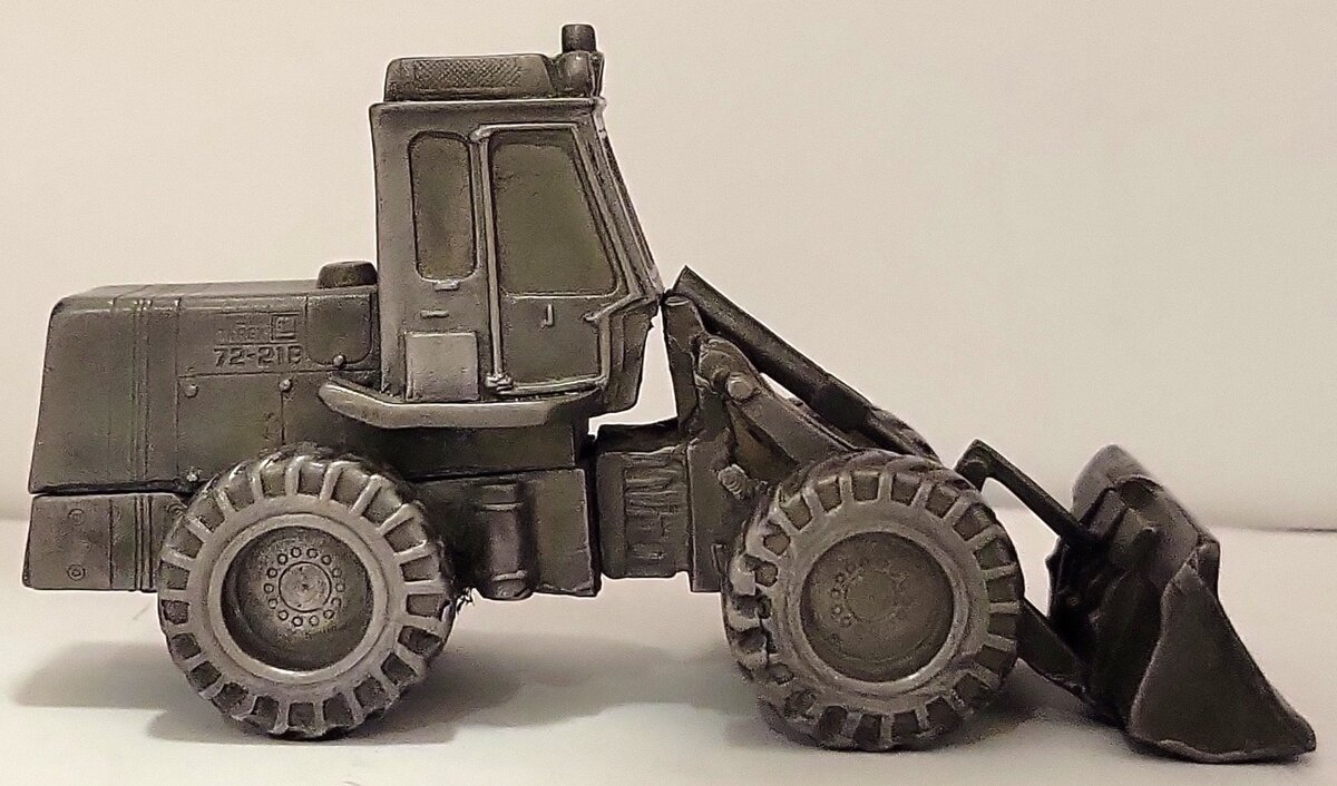 GM 1:50 Pewter Terex 72-21B Wheel Loader LN