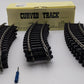 Aristo-Craft 20100 USA Stainless Steel 4' Curved Track (11) LN/Box