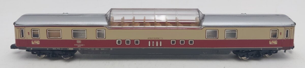 Marklin 8738 Z Scale Deutsche Bundesbahn Tee 1st Class Vista Dome Passenger Car EX/Box
