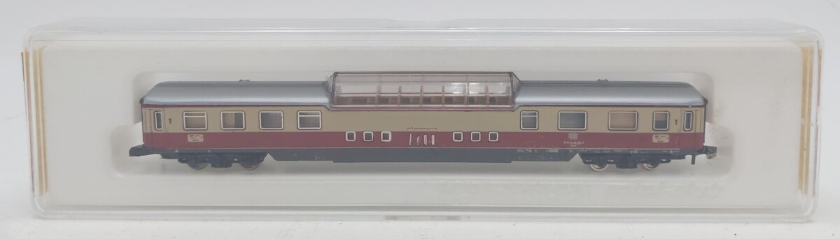Marklin 8738 Z Scale Deutsche Bundesbahn Tee 1st Class Vista Dome Passenger Car EX/Box