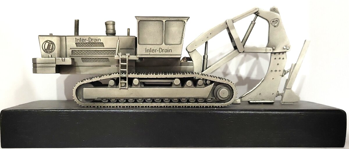 Pewter Inter-Drain GP Plow w/ Base LN