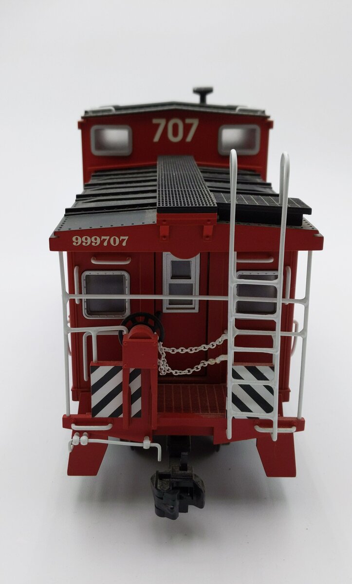 USA Trains 12101 G Santa Fe Lighted Extended Vision Caboose EX/Box