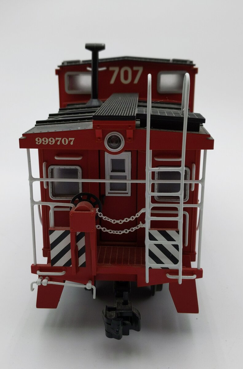 USA Trains 12101 G Santa Fe Lighted Extended Vision Caboose EX/Box