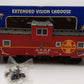 USA Trains 12101 G Santa Fe Lighted Extended Vision Caboose EX/Box