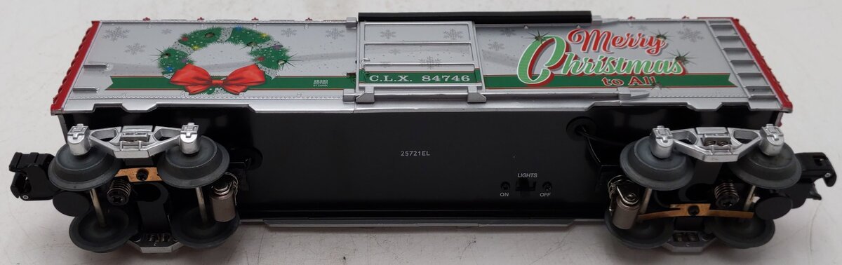 Lionel 2028300 O Christmas Light Express Boxcar EX/Box