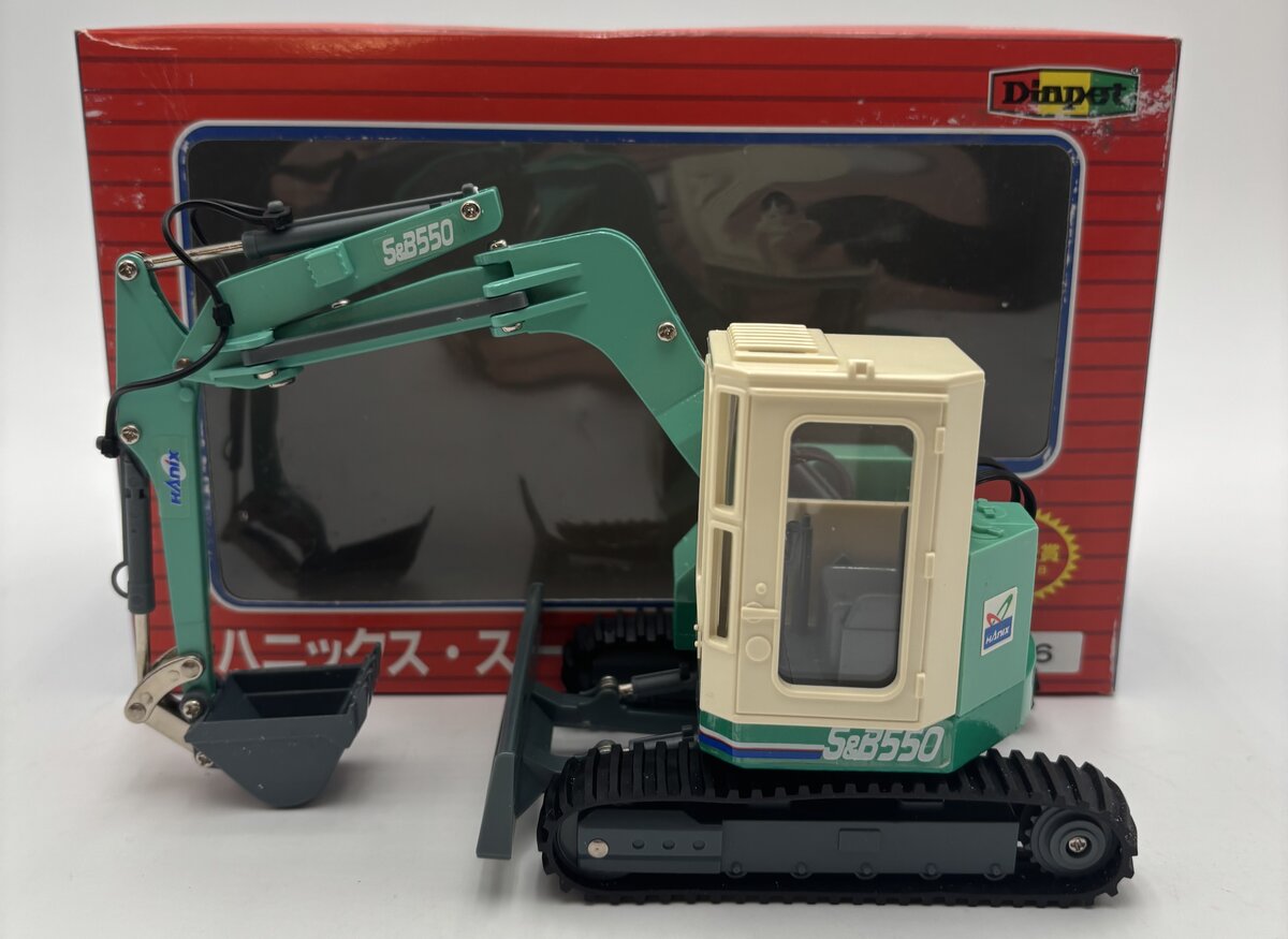 Yonezawa Toys 014-01789 1:26 Hanix S&B550 Super Backhoe LN/Box