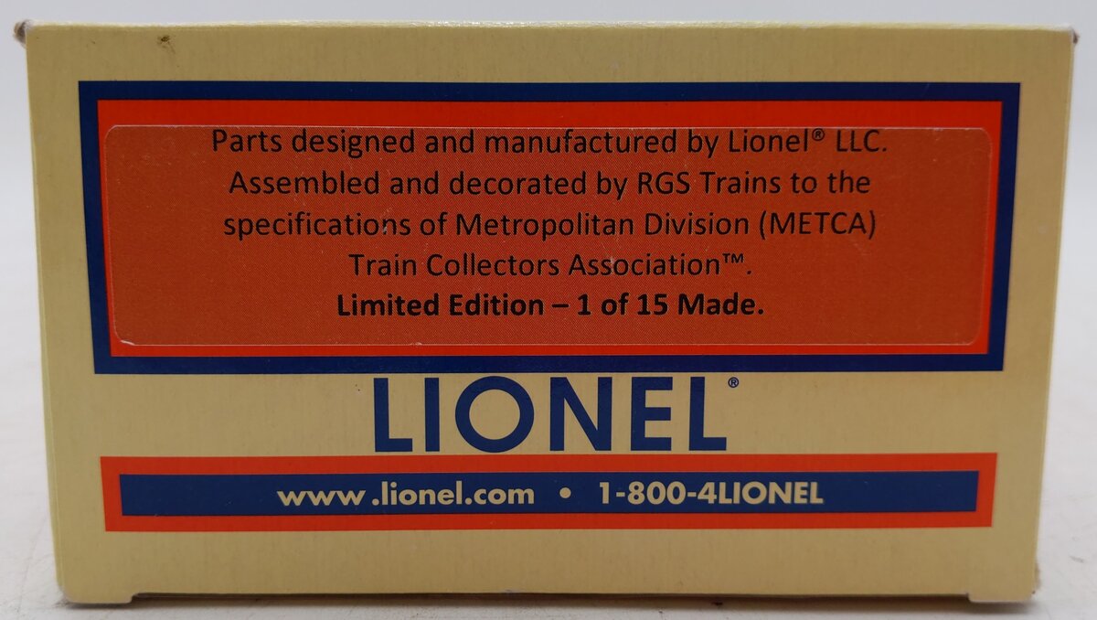 Lionel O Scale Limited Edition METCA Pennsylvania Railroad Boxcar #175263 EX/Box
