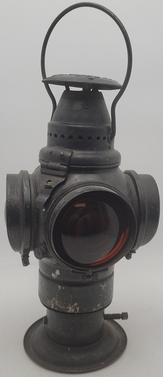Adlake Non Sweating Chicago Kerosene Railroad Lamp VG