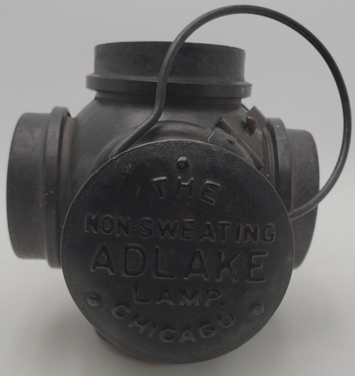 Adlake Non Sweating Chicago Kerosene Railroad Lamp VG