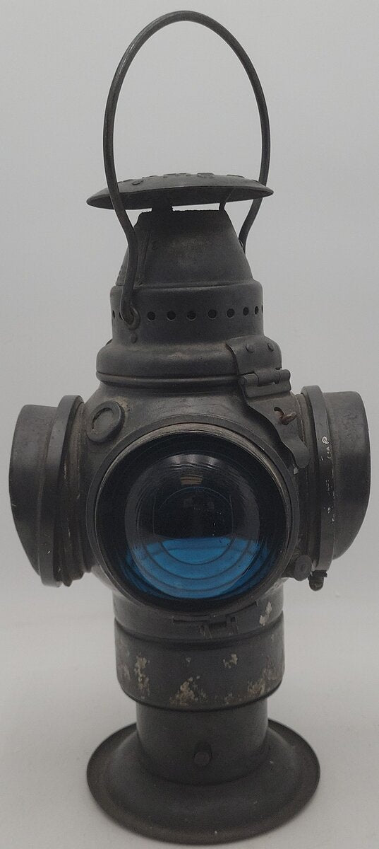 Adlake Non Sweating Chicago Kerosene Railroad Lamp VG