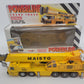 Maisto 21049 1:50 Scale Motorized Yellow Powerline Crane Truck Diecast Metal EX/Box