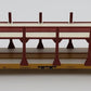 Walthers 910-8011 HO EL 89' Flatcar with Bi-Level Open Auto Rack RTR #940772