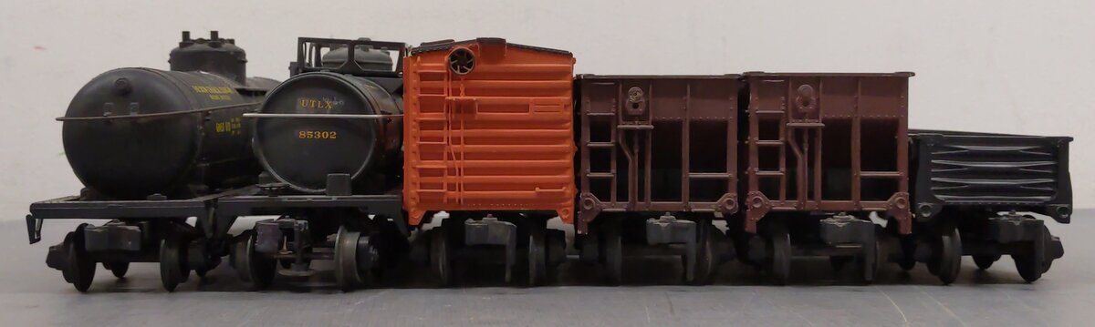 KMT & Lionel O Gauge Freight Cars: 18019, 34005, 85302, 610, 71908 [6] VG