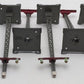 Lionel Prewar Standard Gauge Metal Telegraph Poles #60 [6] VG