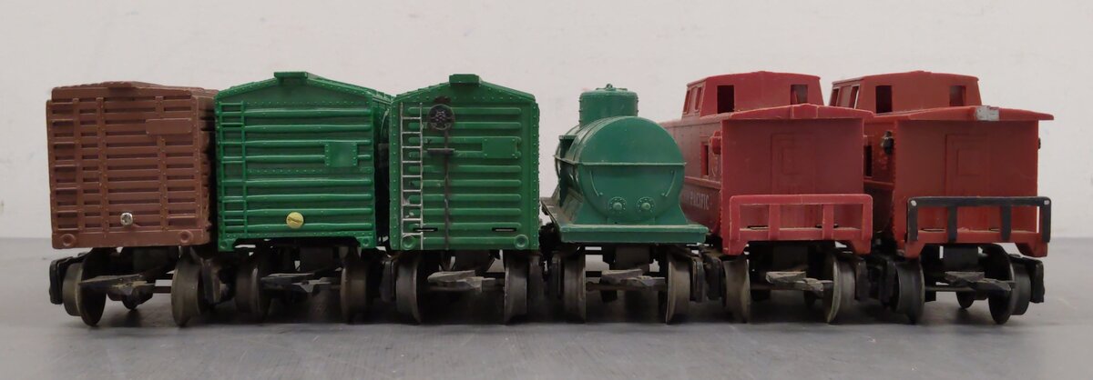 Marx Vintage O Gauge Freight Cars: 2532, 176893, 18326, 34178, 13975 [6] VG