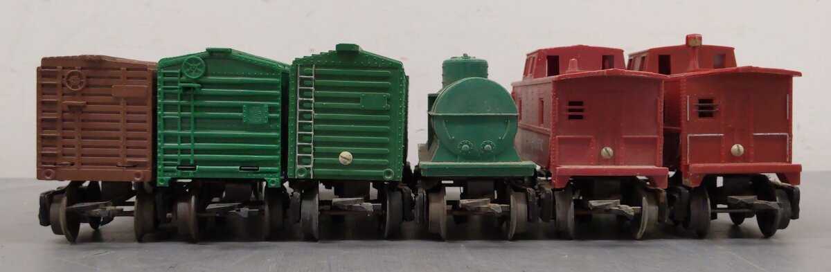 Marx Vintage O Gauge Freight Cars: 2532, 176893, 18326, 34178, 13975 [6] VG