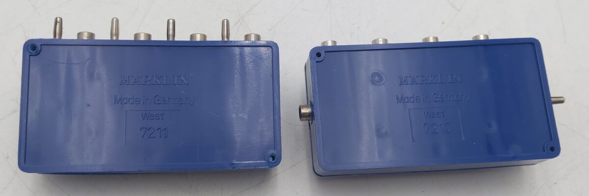 Marklin 7210/7211 HO/Z Scale Assorted Control/Switch Panels [2] EX