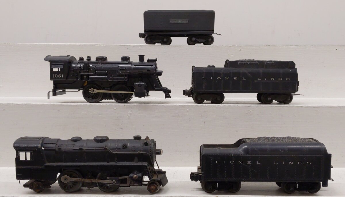Lionel & Marx Vintage O Gauge Steam Locomotives & Tenders [5]