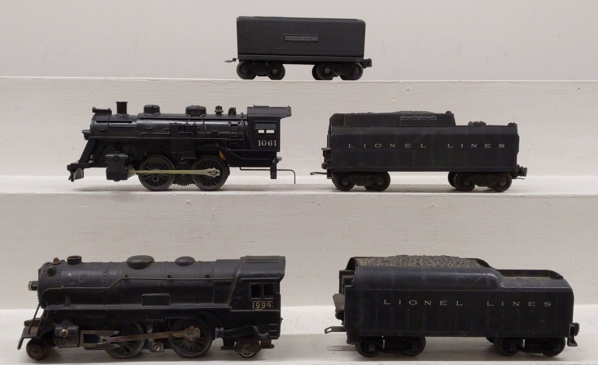 Lionel & Marx Vintage O Gauge Steam Locomotives & Tenders [5]