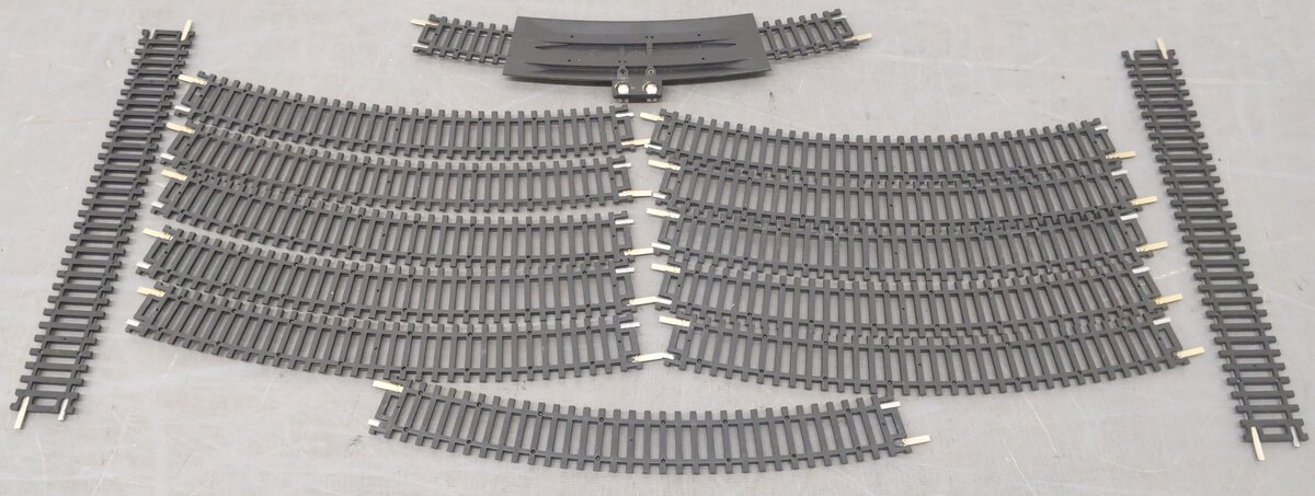Bachmann HO Scale Assorted Curved & Straight Track Sections [14] EX/Box