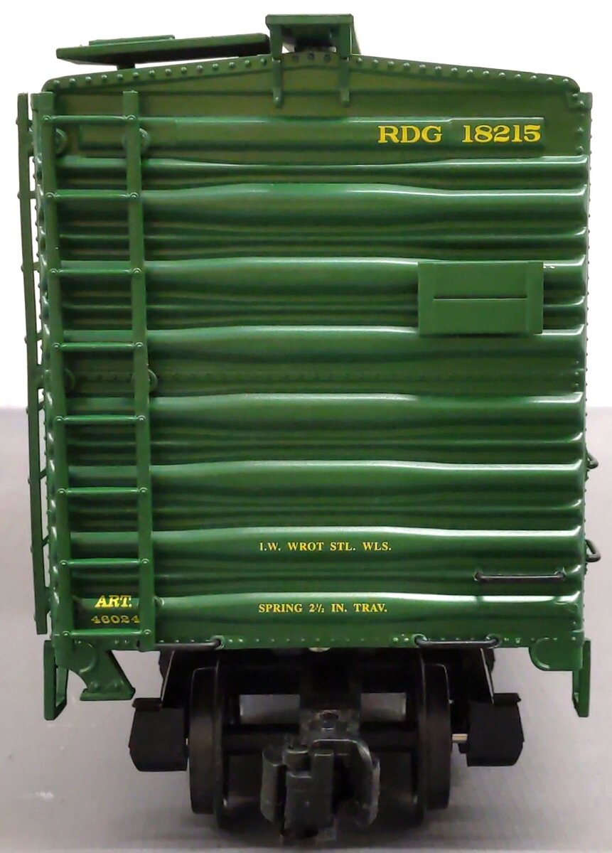 Aristo-Craft 46024 G Scale Reading Steel-Side Boxcar #18215 EX/Box