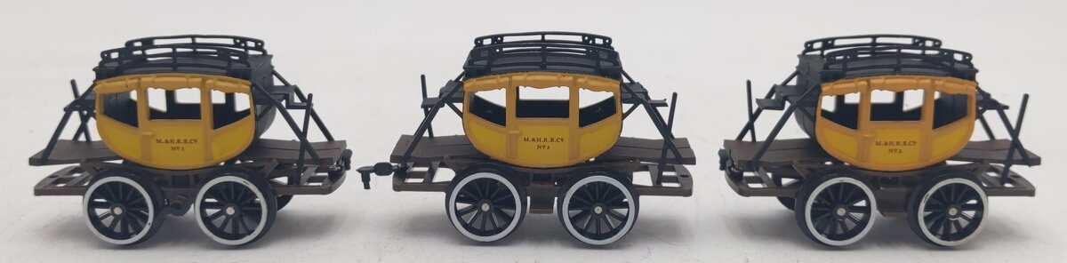 Bachmann 40-130 HO Gauge Dewitt Clinton Steam Train Set EX/Box