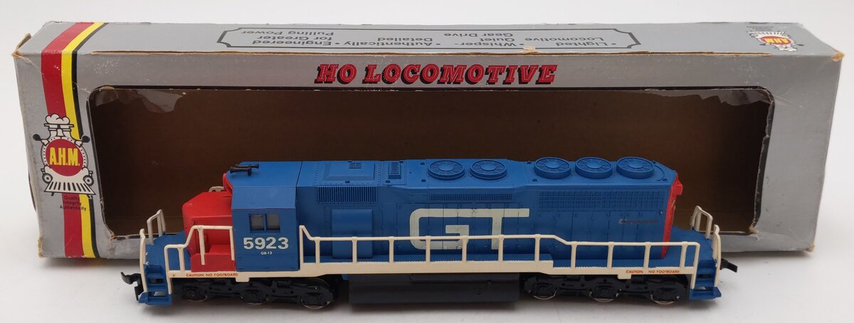 AHM HO Scale Grand Trunk Western SD-40 Diesel #5923 - Custom Painted