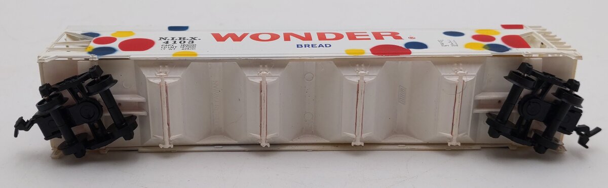 AHM 5395-10 HO Wonder Bread Center Flow Hopper Car #4103 EX/Box