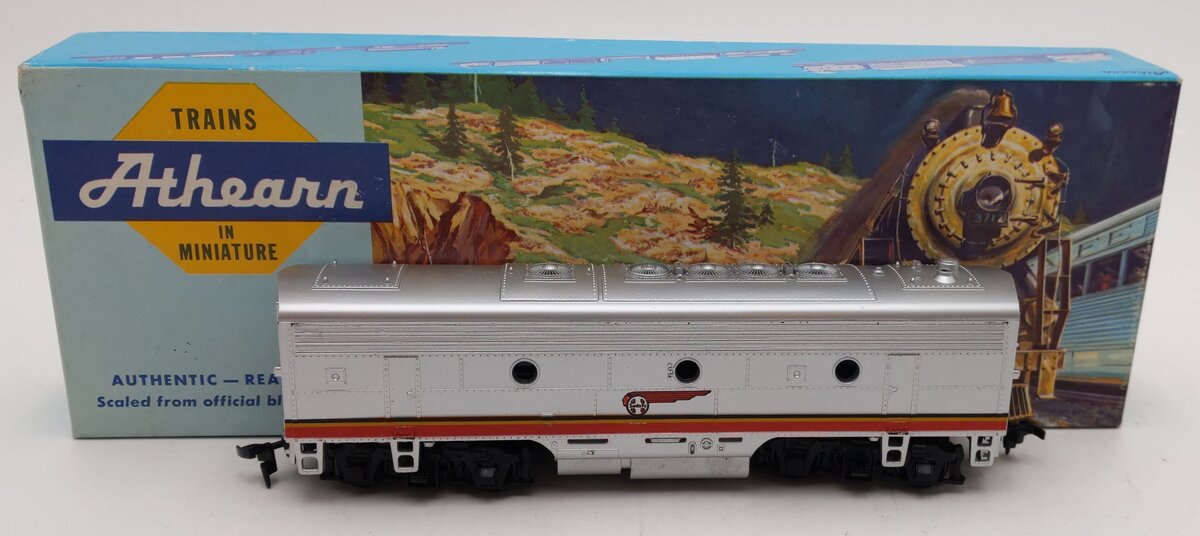 Athearn 3002 Santa Fe F-7B Non-Powered Diesel Locomotive EX/Box