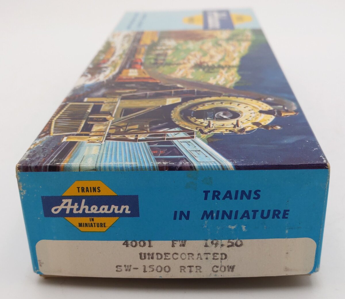 Athearn 4001 HO Undecorated SW7 COW Powered Diesel Switcher VG/Box