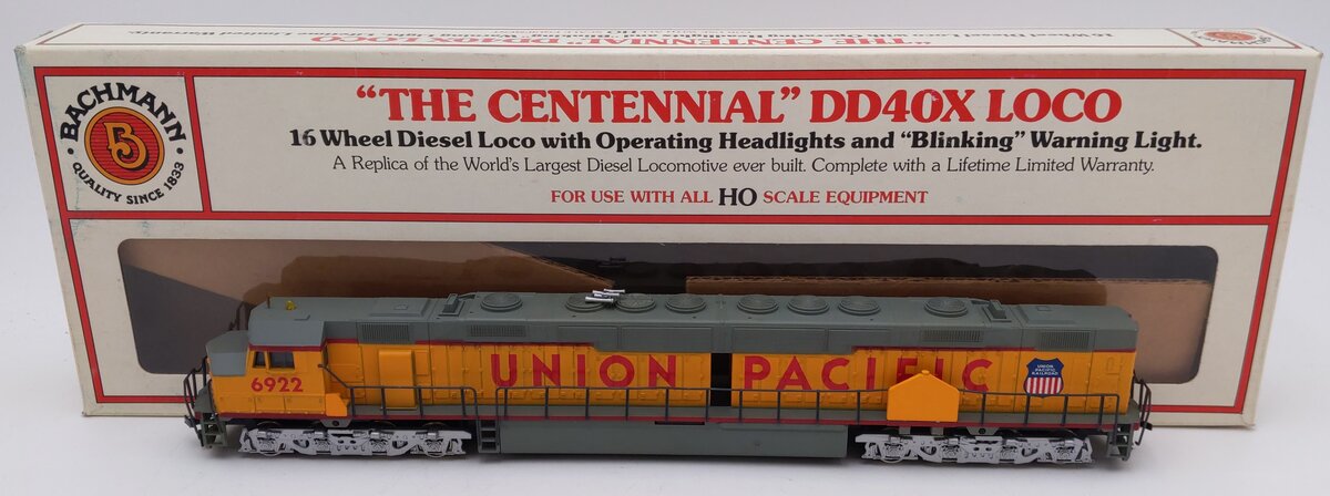 Bachmann 41-665-01 HO Union Pacific DD40AX Diesel Locomotive #6922 EX/Box