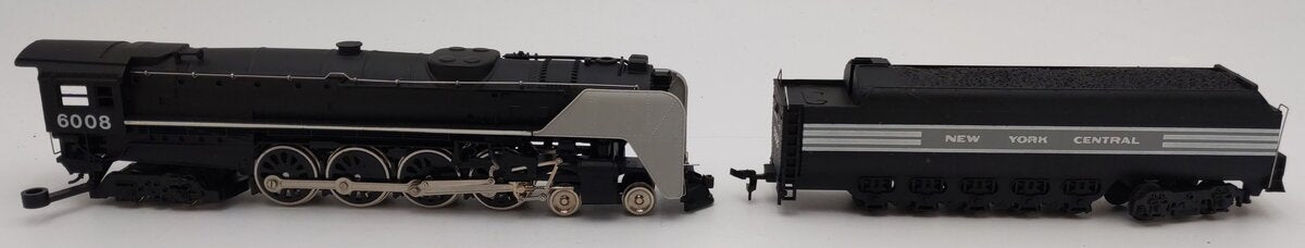 Bachmann 41-540-20 HO Scale New York Central 4-8-4 Steam Loco & Tender #6008 EX/Box