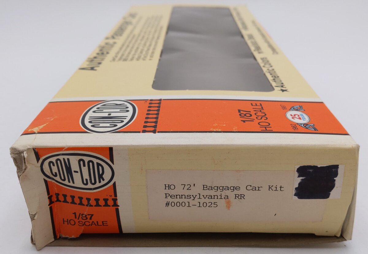 Con-Cor 0001-1025 HO Scale Pennsylvania RR 72' Baggage Car #6035 VG/Box