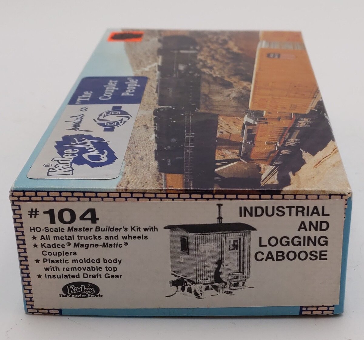 Kadee 104 HO Scale Industrial and Logging Caboose Kit EX/Box