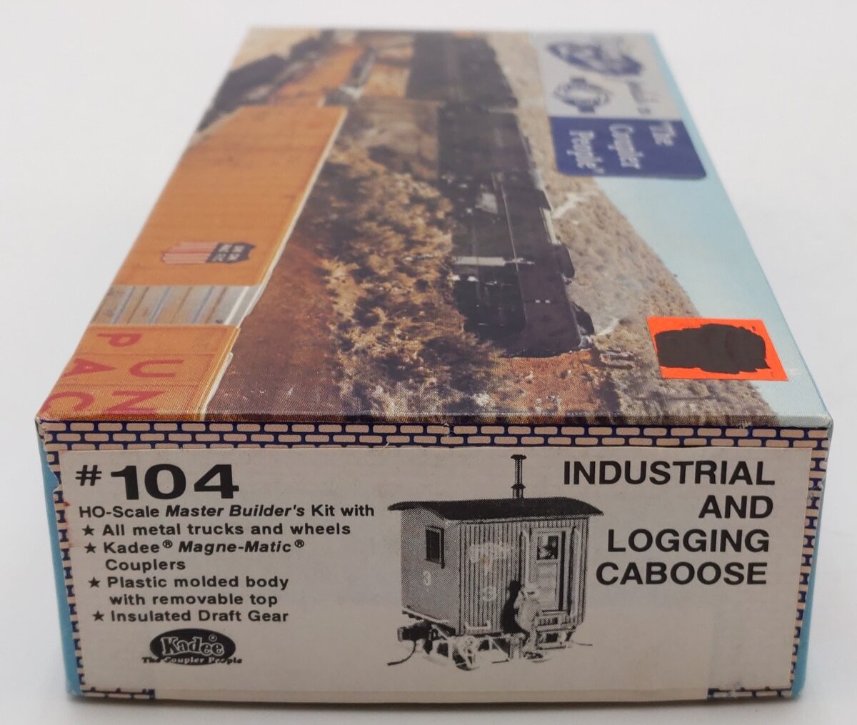 Kadee 104 HO Scale Industrial and Logging Caboose Kit EX/Box