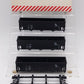 McKean 257 HO Chesapeake & Ohio 100 Ton Hopper Cars (Pack of 3) EX/Box