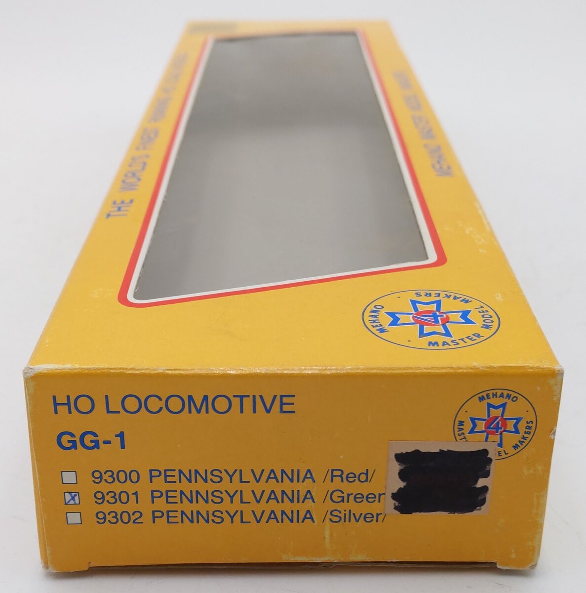 Mehano 9301 HO Scale Pennsylvania GG-1 Electric Locomotive #4828 EX/Box