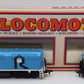 Life Like HO Scale The Rock Deluxe Diesel & Caboose #3105, #17043 (Set of 2) EX/Box