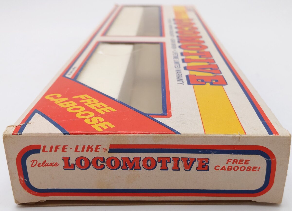 Life Like HO Scale The Rock Deluxe Diesel & Caboose #3105, #17043 (Set of 2) EX/Box