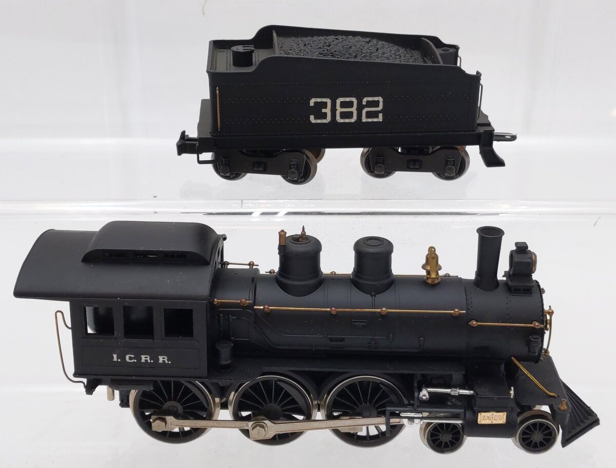 Rivarossi 1204 HO Illinois Central Railroad 4-6-0 Casey Jones Steam Loco #382 EX/Box