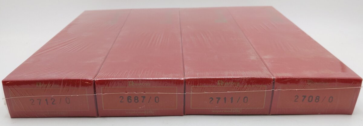 Rivarossi HO New York Central Passenger Cars 2712, 2687, 2711, 2708 (Set of 4) NIB