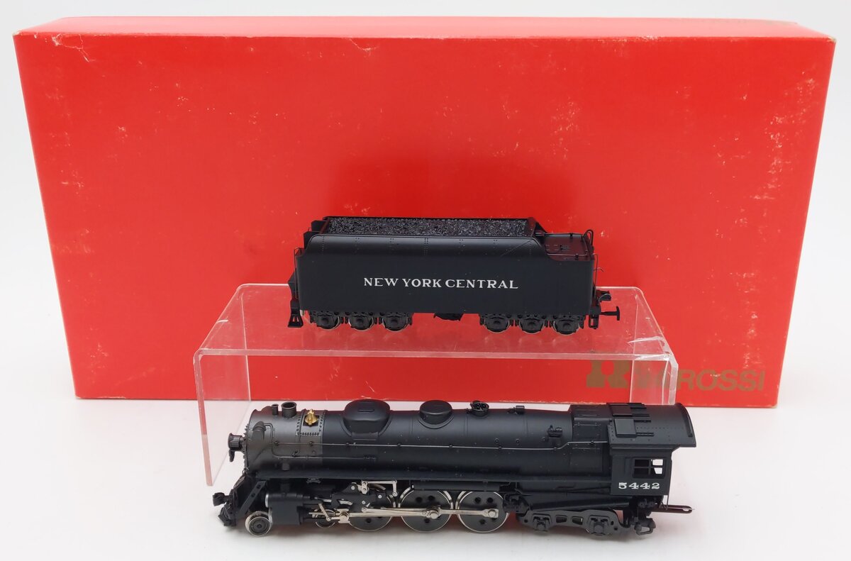 Rivarossi 1582 HO New York Central 4-6-4 Hudson Steam Locomotive #5442 EX/Box