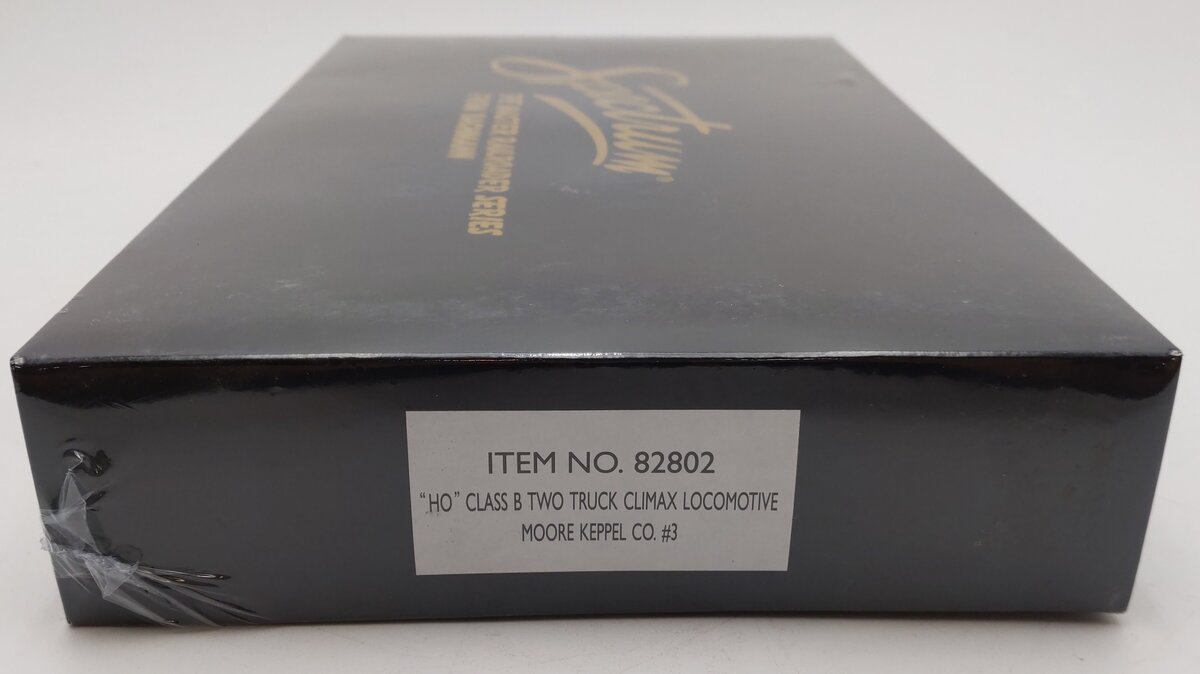 Bachmann 82802 HO Moore-Keppel & Co. Class B Climax Steam Locomotive #3 MT/Box
